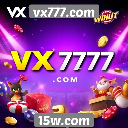 Variedade de jogos disponíveis em vx777.com